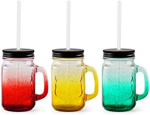 15 Pieces 11 Inch Clear Reusable Plastic Replacement Drinking Straws, Fit for 24 oz 32oz 40oz Mason Jars, Tumblers, Extra Long Unbreakable Drinking Straws with Cleaning Brush, BPA Free - Image 4
