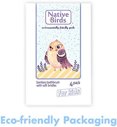 Kids Bamboo Toothbrush with Soft Bristles - Image 6
