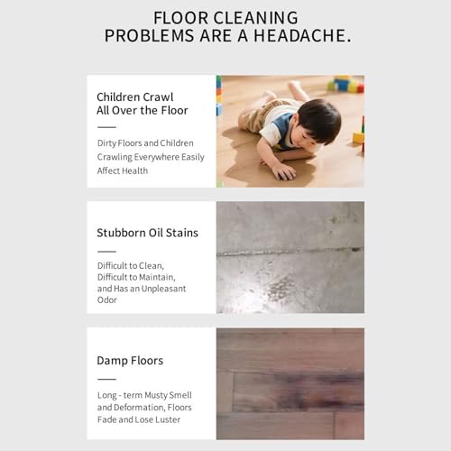 Floor Tablets 60 Pack Dissolvable Multi Surface Sheets Pre Measured Dissolve Mop Bucket for Hardwood Laminate Daily - Image 7