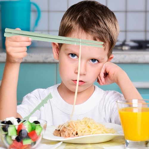 Reusable Travel Utensils with Case, Wheat Straw Fork Spoon Knife Chopsticks - Image 5