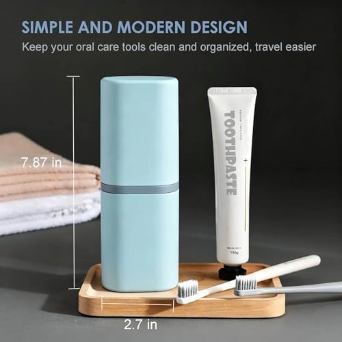 Toothbrush and Toothpaste Travel Case, 2-in-1 & Portable - Image 4