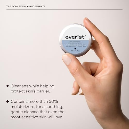 Everist Shower Essentials Travel Kit | Hair & Body Minis, Tins | 0.7oz - Image 4