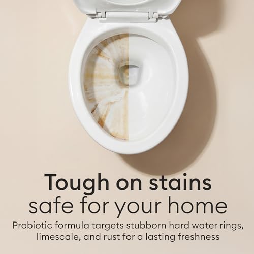 Vove Probiotic Toilet Bowl Cleaner Tablets Starter Set with Tin, 12 Count - Lime Eucalyptus, Citric Acid + Oxygen Bleach, Removes Hard Water & Limescale, Plant-Based, Septic Safe, Plastic-Free - Image 2