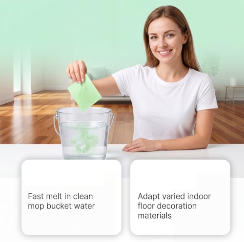 Wood Cleaner Tablets for Mopping, Multi-Effect Floor Cleaner Tablets for Mopping, Multiple Effect The FloorClean Laminate Tile, Multi-Surface Hard Floor Cleaner for Tile Vinyl Laminate Stone. (6PCS) - Image 4