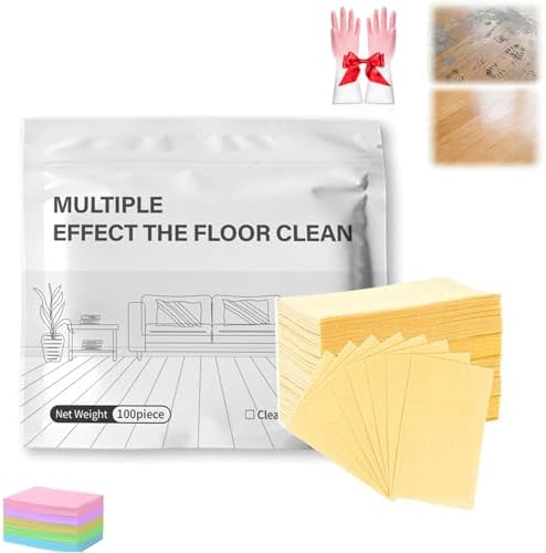 100 Piece Floor Cleaning Tablets Multi-Surface Cleaner, Multi-Surface Floor Cleaning Tablets, Dissolvable Pre-Measured Concentrated Cleaner for for Hardwood Laminate Tile & RV Walls (Osmanthus) by Unknown