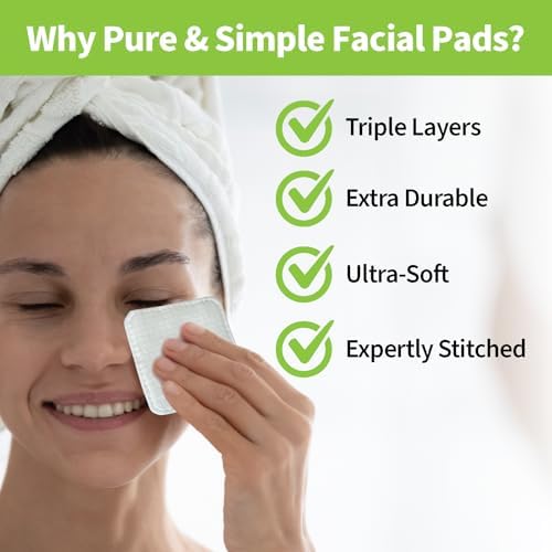 ForPro Pure & Simple XL Facial Pads, 360ct, 3"x3", Vegan & Cruelty-Free - Image 6