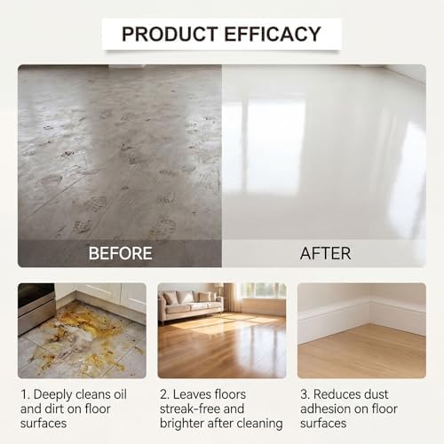 24Pcs Floor Cleaning Tablets, Multi-Surface Hard Floor Cleaner for Tile Vinyl Laminate & Stone – Compatible with Robot Mops & Wet Dry Vacuums, Eco-Friendly Plant-Based Formula pet friendly - Image 3
