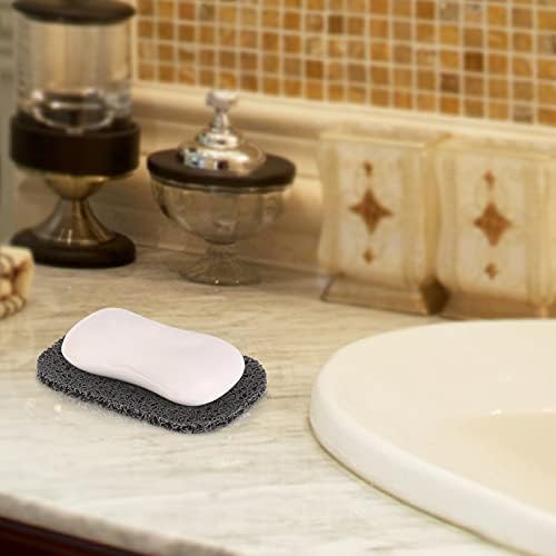 15 Piece Soap Savers Pads Gray BPA Free Soap Holder for Bar Soap Non-Slip Self Draining Soap Dish Soap Lift for Shower Kitchen Bathroom Soap Tray Bulk Accessories - Image 6