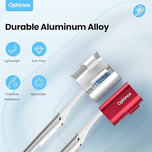 Aluminum Toothbrush Head Cover/Cap/Protector Case - Image 3