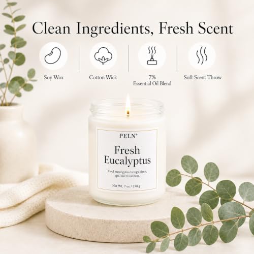 Scented Candles Gift Set, 6 Pack Clean Living Scented Candles - Image 3