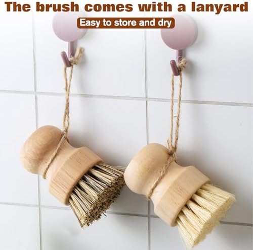 3 Pcs Cutting Board Oil Wax Applicator and Scrub Brush Set - Image 7