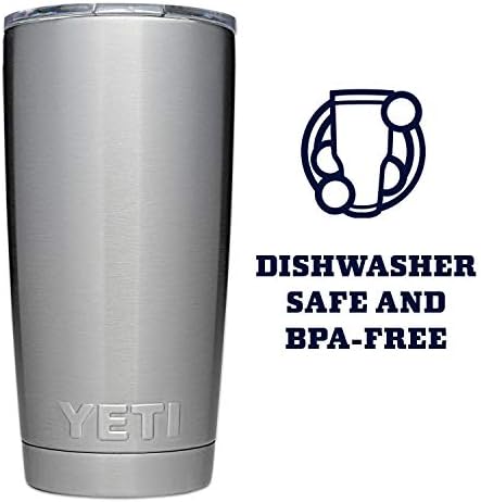 YETI Rambler 20 oz Stainless Steel Vacuum Insulated Tumbler w/MagSlider Lid - Image 4