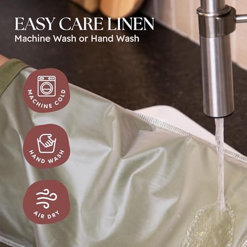 Sourdough Bread Bags for Homemade Bread, 2 Pack, Reusable Cotton Linen, Machine Washable, Freezer Safe - BPA-Free TPU Liner, Fits 2 Loaves Each, Beeswax Wrap Alternative, Drawstring Closure - Image 6