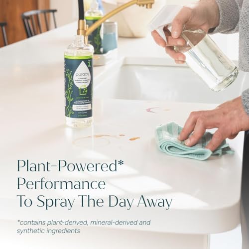 Puracy All Purpose Cleaner Concentrate – Plant-Powered Multi-Surface Cleaner - Surface Cleaner Solution As Seen on TikTok (Green Tea + Lime, 16 fl oz, 1 Pack) - Image 2