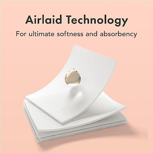 Rael Cotton Pads for Face, Lint-Free Daily Skincare & Makeup Remover 200 Ct - Image 5