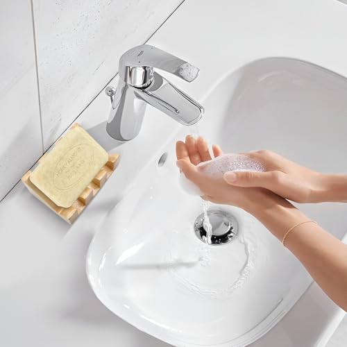 Jiozermi 2 Pcs Bamboo Soap Dish,Sloped - Image 7