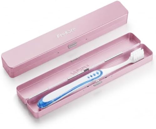 Frekare Toothbrush Travel Case Aluminum, Manual Tooth Brush Holder by Frekare