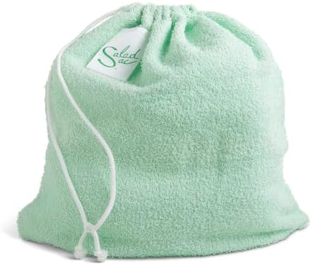 HIC Kitchen Salad Sac Storage Bag, Natural Cotton by HIC