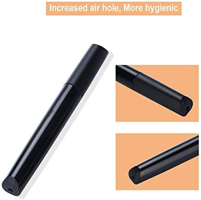 Toothbrush Travel Case, Plastic Container Toothbrush Holder Brushes Box Breathable Design with Air Hole More Toothbrush Tube Container for Home Daily Business Use (Black) - Image 3