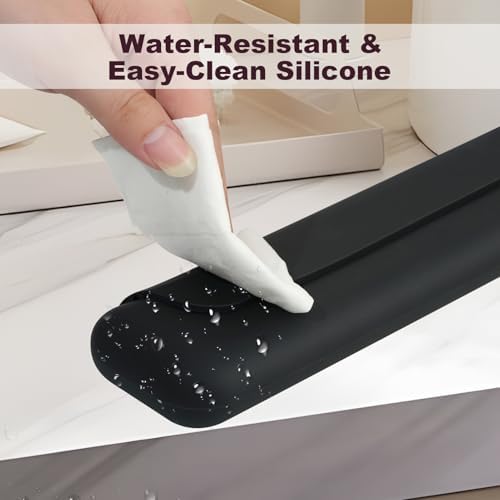 Silicone Electric Toothbrush Travel Case, Portable Protective Cover Compatible with Philips Sonicare, Oral-B, Aquasonic, Suri, Burst - Black - Image 6