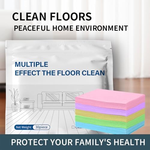 Multi-Effect Floor Clean Tablets,100 Piece Floor Cleaning Tablets Multi-Surface Cleaner for Hardwood Laminate Tile & RV Walls Maintenance, Water Concentrated Cleaner (Camellia 1Bag) - Image 4