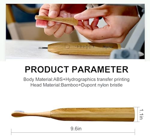 Electric Bamboo Toothbrush Sonic Toothbrush - Image 6