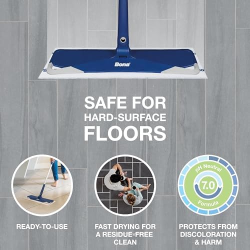 Bona Multi-Surface Floor Disposable Wet Cleaning Pads - Residue-Free Floor Cleaning Solution for Stone, Tile, Laminate, and Vinyl Floors - 12 Count (Pack of 2) - Image 2