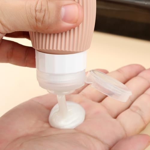 Mrsdry 16 Pack Travel Bottles Set, TSA Approved Leak Proof Silicone Squeezable Containers for Toiletries, Refillable Travel Accessories for Conditioner, Shampoo, Lotion & Body Wash Accessories - Image 4
