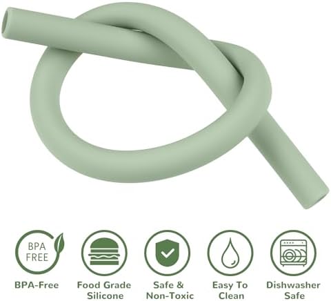 Tomorotec 15PCS Silicone Drinking Straws Fit for Stanley 40oz 30oz Tumbler - Image 4