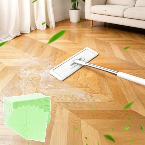 Floor Cleaning Tablets, Multi-Surface Cleaner for Ceramic Tiles, Wood, and Marble Floors, with Fragrance Retention, 100 Count (100pcs, Green) - Image 3
