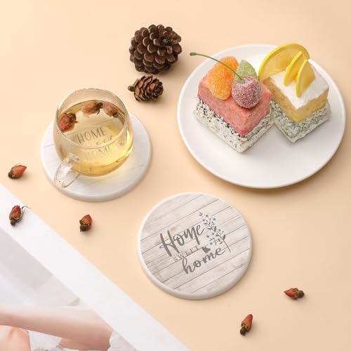 Housewarming Gifts for New Home, 10Pcs House Warming Gift Basket with Aroma Candle, Cutting Board, Cheese Knife, Condiment Dish, Coasters for Couples, Closing Gifts for Home Buyers - Image 3