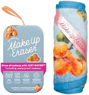 The Original MakeUp Eraser PRO, Effortlessly Remove All Makeup Using Only Water, Including Waterproof Mascara, Eyeliner, Foundation, Lipstick, Sunscreen,and More! Apricot, 1ct by MakeupEraser