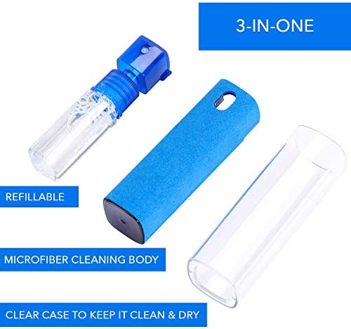 ProofTech Screen Cleaner | Unibody All-in-One Spray and Microfiber Wipe Cloth for All Electronic Devices Computers TVs Phones Tablets | Streak Free, Alcohol Free, Ammonia Free, Odor Free - Image 2