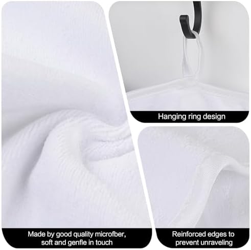 SINLAND Microfiber Facial Cloths Fast Drying Washcloth 8inch x 8inch Absorbent Face Wash Cloth Soft Makeup Remover Cloths - Image 3