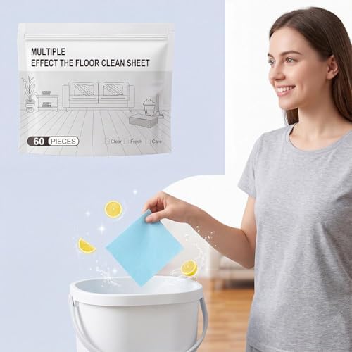 Multi-surface Floor Cleaning Tablets, 30 Piece Multi- Surface Floor Cleaner Slice, Multiple Effect the floors Clean, Deep Cleanings, Concentrated Cleaner for Tile & Vinyl Floors - Image 3