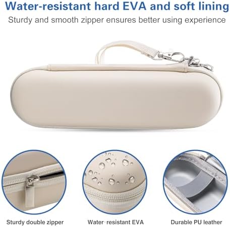 ProCase Toothbrush Travel Case for Oral-B & Sonicare -Beige - Image 5