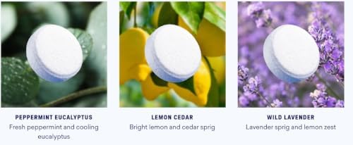 Blue land Toilet Bowl Cleaner Tablet, Lemon Mint Scent, 3-in-1 Formula, Plastic-Free, 30 Count - Image 7