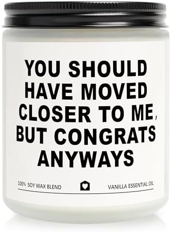 Housewarming Gifts New Home, Best Housewarming Gifts 2026 - Handmade Vanilla Scented Candle - New Home Gift Candle Ideas, House Warming Gift for Friends Couple New Homeowner (7oz) by Gleevera