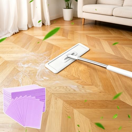Floor Cleaning Tablets, Multi-Surface Cleaner for Ceramic Tiles, Wood, and Marble Floors, with Fragrance Retention, 100 Count (100pcs, Purple) - Image 4