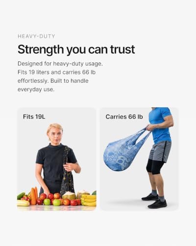 Nanobag Standard 19L Tote Foldable Packable Reusable Grocery Shopping Bag - Image 6