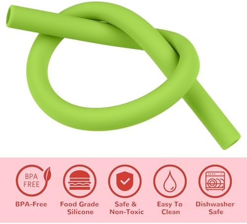 Tomorotec 15PCS Silicone Drinking Straws Fit for Stanley 40oz 30oz Tumbler - Image 4