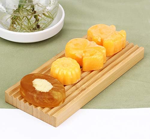 Ouya Bamboo Soap Dish, Bar Soap Holder for Shower Bathroom, Kitchen, Wooden Tray for Soap - Image 4