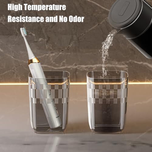 Travel Toothbrush Cup, Toothbrush Holder with Cover, Portable Travel Toothbrush Holder, Toothbrush Case and Carrier for Bathroom School Business Trip (Black) - Image 6