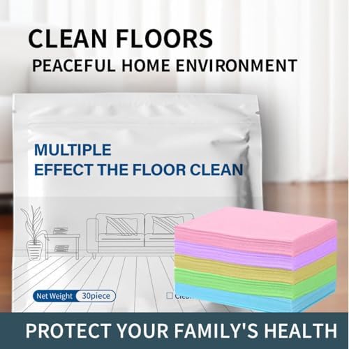 WWG Multi-Surface Floor Cleaner Tablet, 2026 Upgraded Floor Cleaning Solution Tablets, Multi-Effect Floor Cleaning Sheets Wood Cleaner Tablets, for Mopping Wood Flooring Deep Cleans - Image 2