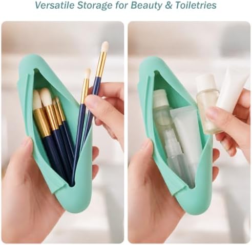 Silicone Toothbrush Travel Case, Upgrade Large Toothbrush Cover for Travel - Image 6