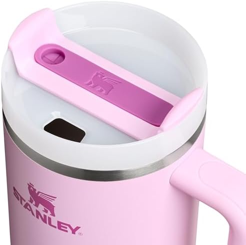 STANLEY Quencher H2.0 Flow State Tumbler, 40 oz, Cherry Blossom - Image 2