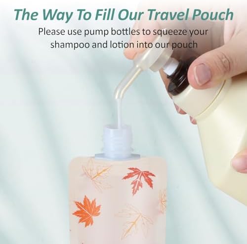 PACKISM 11 Pack Travel Pouches for Toiletries - 90ml 3 oz Liquid Container - Image 5