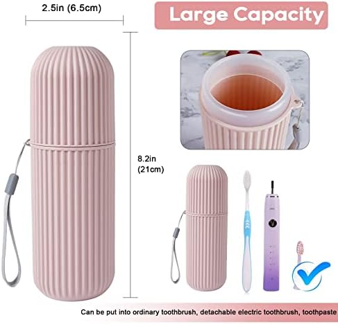 UCEC Toothbrush Travel Case, 8.2 inch Longer Travel Toothbrush Holder Case - Image 4