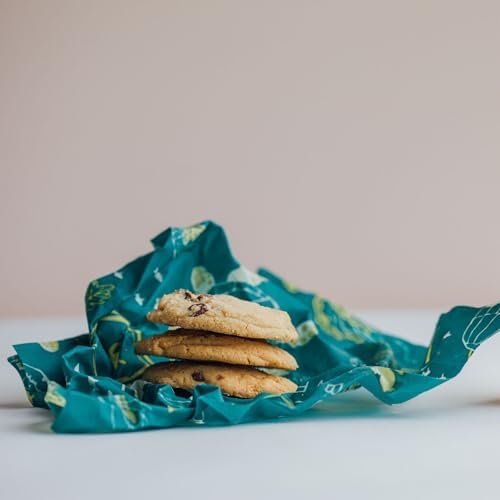 Bee's Wrap Beeswax Food Wraps, 3 Pack Assorted - Ocean - Image 6