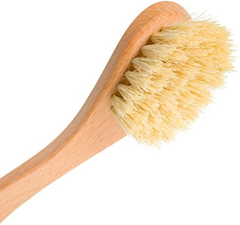 Redecker Dish Brush, Tampico Fiber, Curved Handle – Precision Head for Everyday Cleaning, Made in Germany - Image 2
